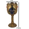 Ebros Ancient Egyptian Wine Goblet In Golden Hieroglyphic Design With