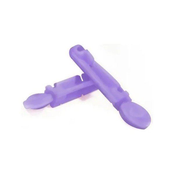 100 Lancetas Universales Benesta De 30g Para Medición De Glucosa