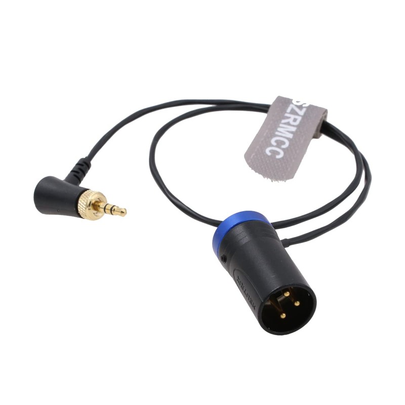 SZRMCC Low Profile XLR 3 Pin Male to Latch 3.5mm