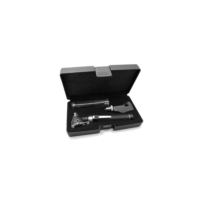 Estuche de Diagnostico Oto/Oftalmo Estuche Rígido, Negro