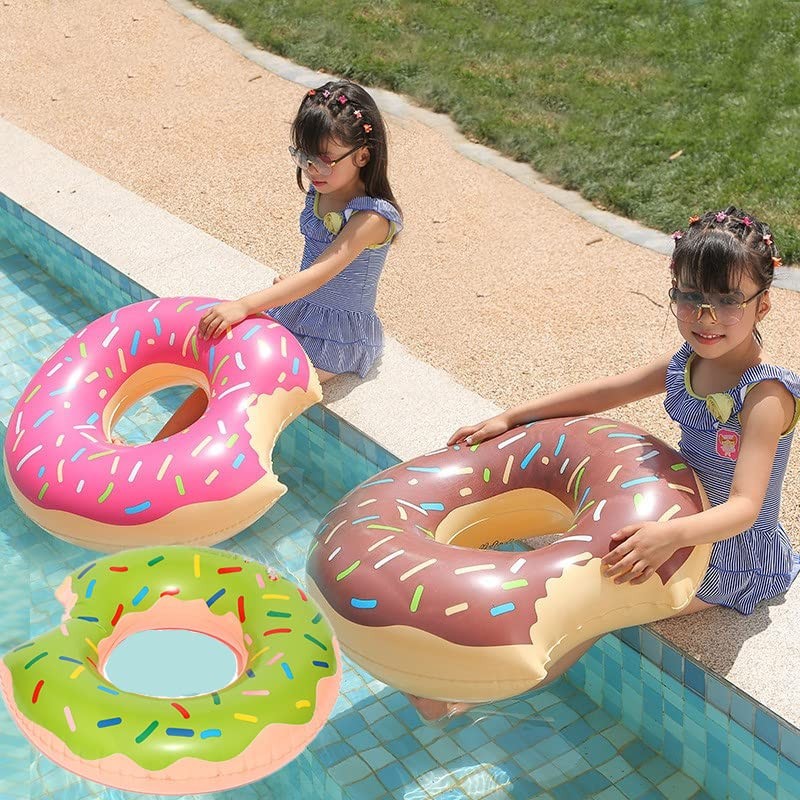 Praxia Swim Ring, Popular, For Kids, Large, Donut, Pink, Diameter