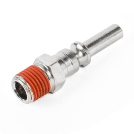 ChillWaves Lincoln L-Style Air Plug, 1/4" Body Size, 1/4" NPT Male Threads, Air Compressor Accessories Fittings(5-PACK)