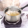 1 Set Stainless Steel Pot Food Heating Pot Soup Pot