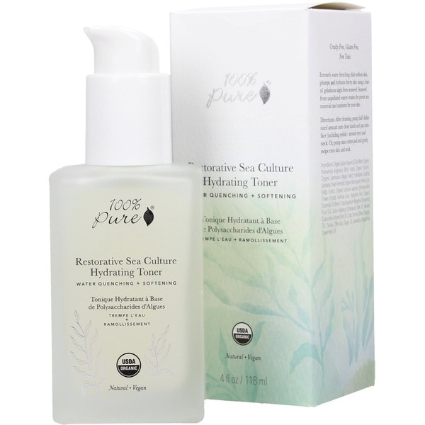 100% Pure Restorative Sea Culture Hydrating Toner, 118 ml