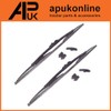 APUK 2x Wiper Blades 20" 510mm Replacement for JCB 456