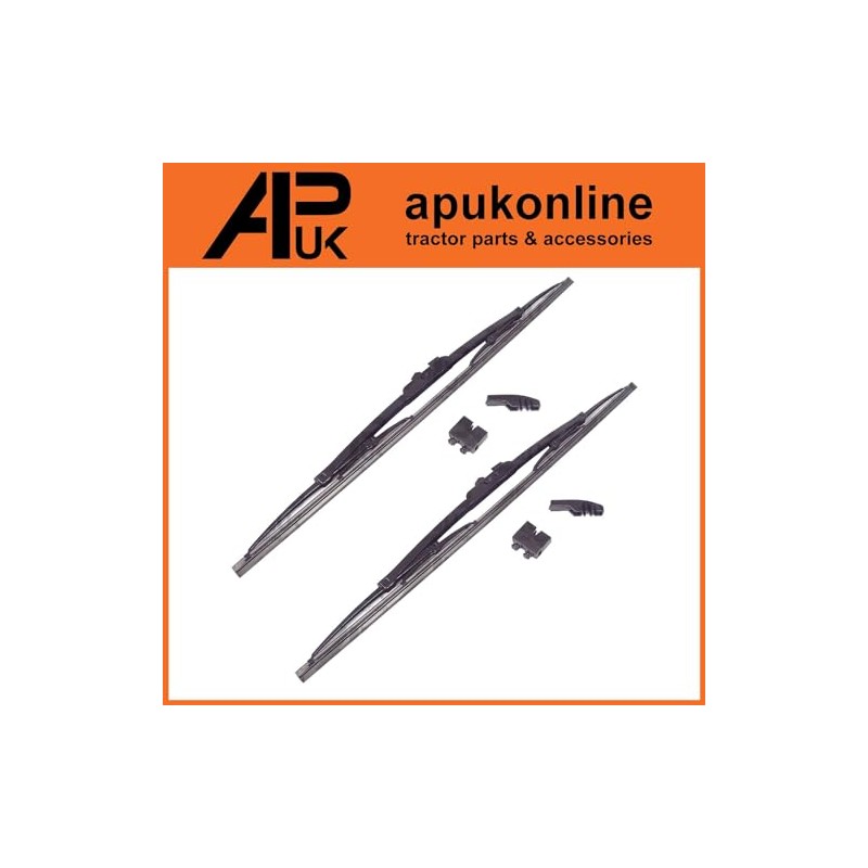 APUK 2x Wiper Blades 20" 510mm Replacement for JCB 456