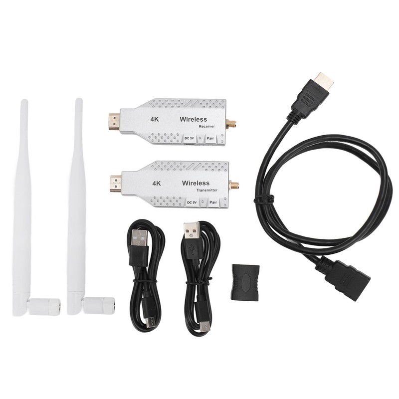 HD Multimedia Interface Transmitter Receiver 4K Wireless Plug and Play