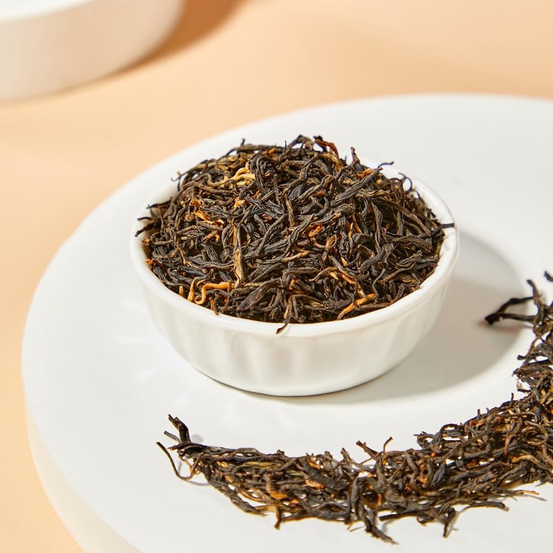 XIEJINJI Golden Monkey Tea - Chinese Black Tea - Jinjunmei