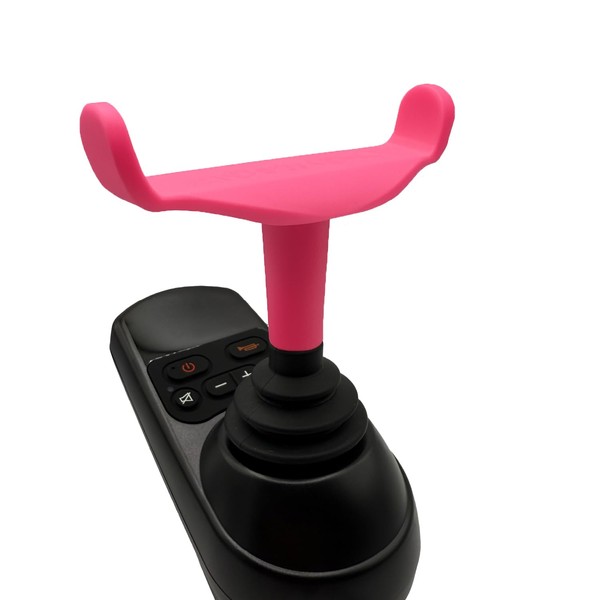 Ergonomic U-Shaped Joystick Handle with Flex Shaft for Electric Wheelchairs
