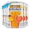 NEW Twinings Peach Mango Refreshers, Herbal Tea Instant Beverage with