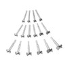 16pcs Cemented Carbide Forstner Drill Bits Woodworking Boring Flat Wood