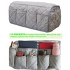 Bellcon Sofa Armrest Organzier for Remote Control Holder with 14