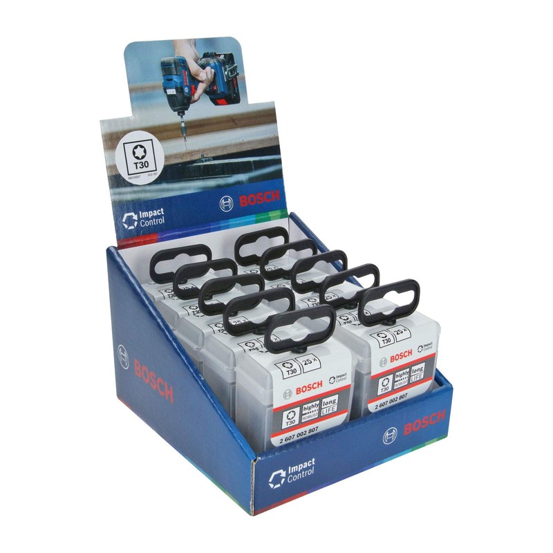 Bosch Impact Control Torsion Torx Screwdriver Bits T25 (25 Pieces)