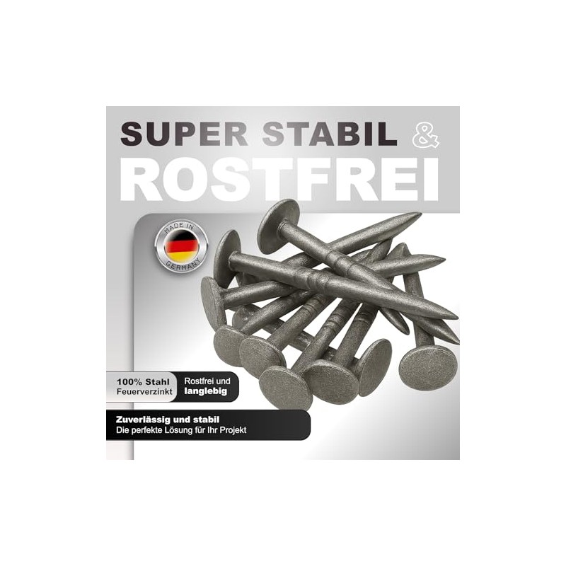 Roofing Felt Nails 2.0 x 16 mm - DIN 1160