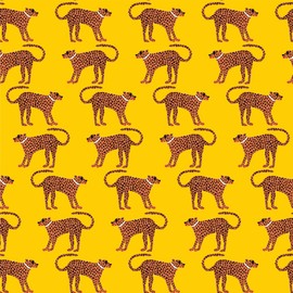 GRAPHICS & MORE Glam Cheetahs Gift Wrap Wrapping Paper Rolls