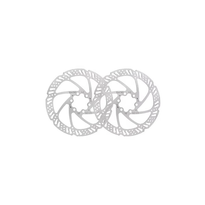 Tektro Rotors Bike Disk Brakes 2x for Bikes/Ebikes, Front and