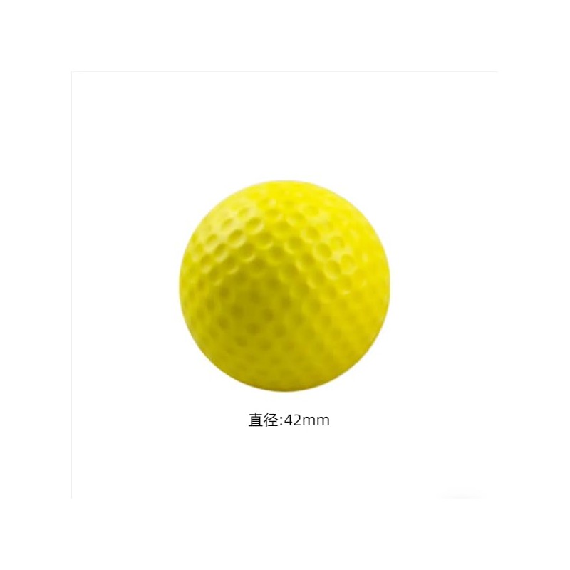 Yellow Golf Practice Balls, Golf Practice Supplies, Set of 12,