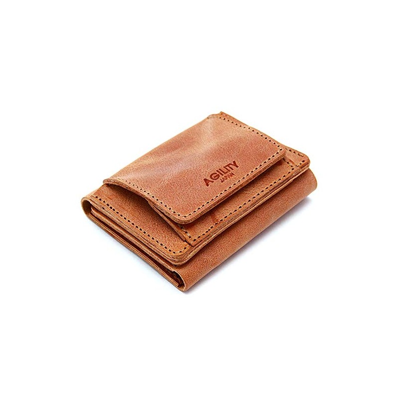 Agility affa "Lion" Mini Wallet, Trifold Wallet, Ultra Small Wallet,
