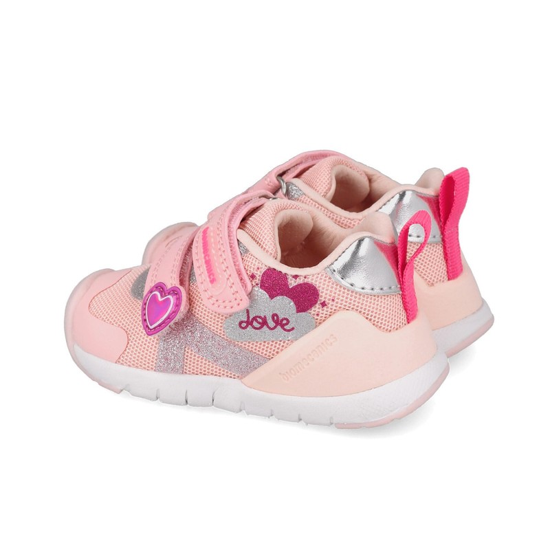 Biomecanics 262133, Scarpe da Ginnastica Bambina, Rosa, 22 EU