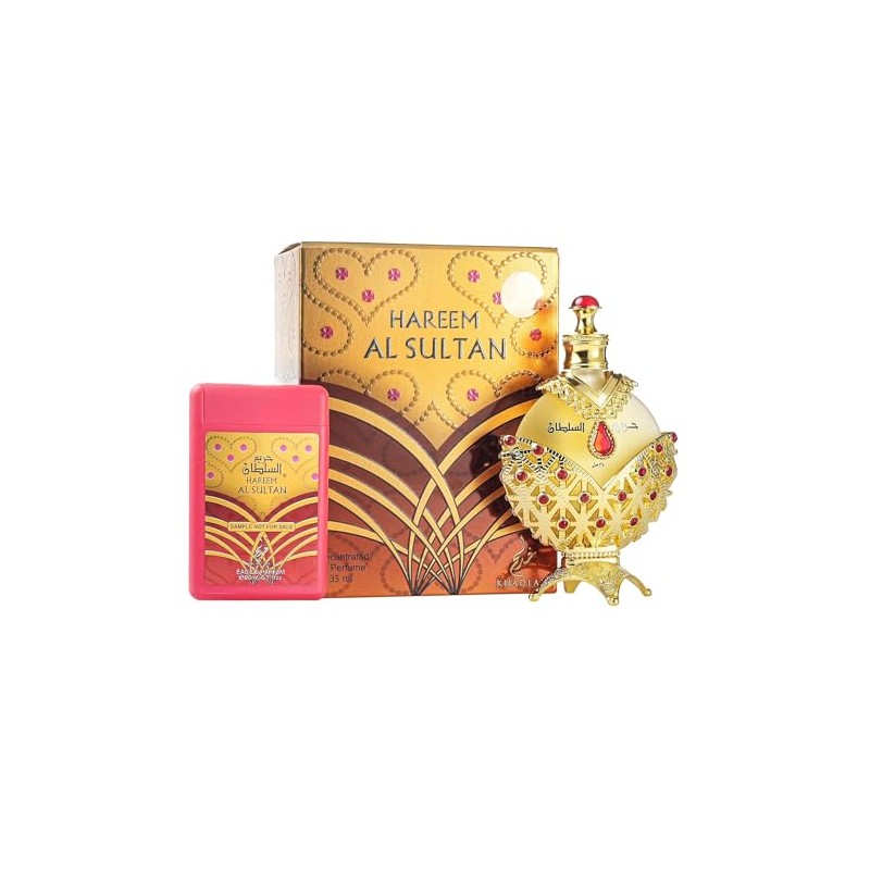 KHADLAJ Hareem Al Sultan, Long-Lasting Arabic Perfume with Oriental and