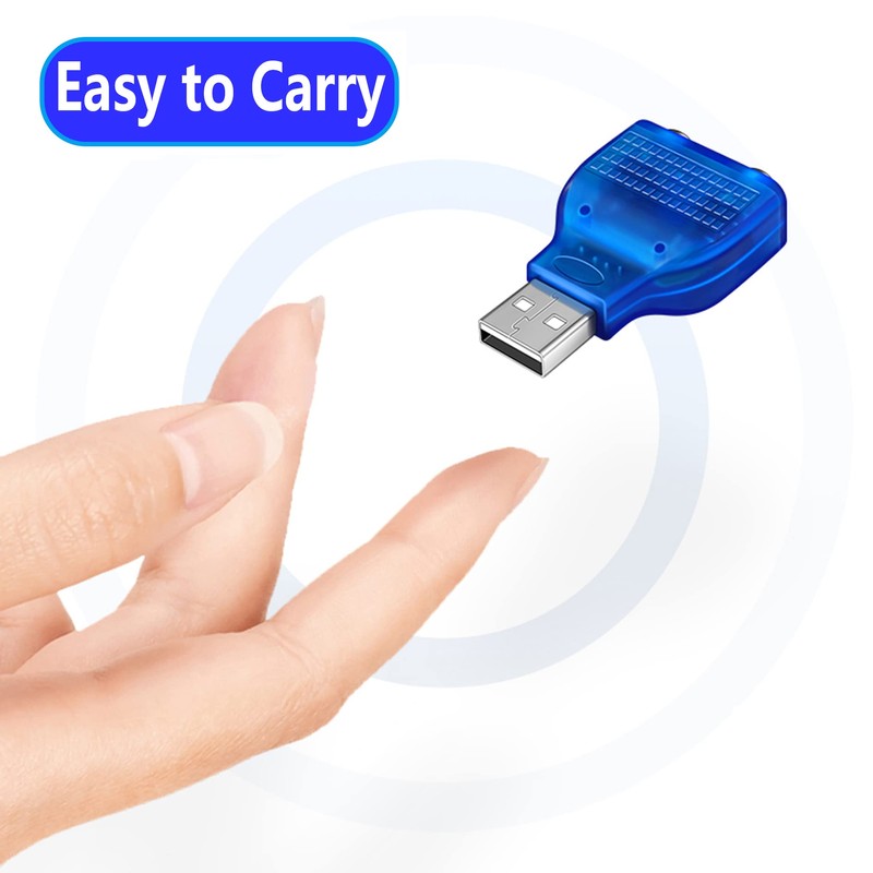 GELRHONR USB to PS2 Adapter，USB to Dual PS/2 Keyborad &