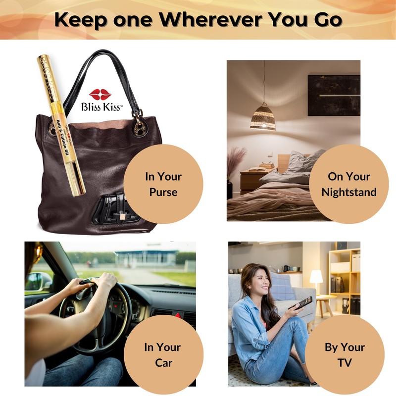 Bliss Kiss | 1 Vanilla Fragrance | Nail Oil Cuticle