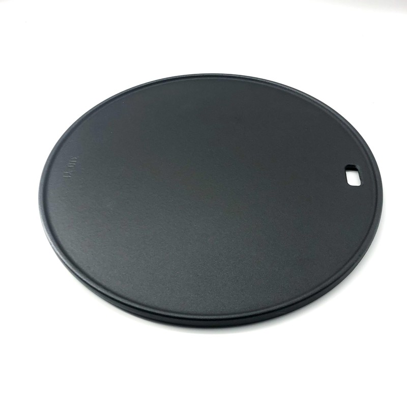 Round Pizza Steel 12" - 3D Cast Creates Gorgeous Crusts,