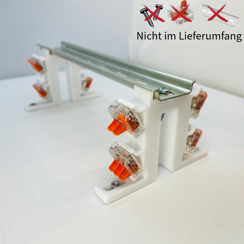Set of 2 Spacers for DIN Rail / DIN Rail