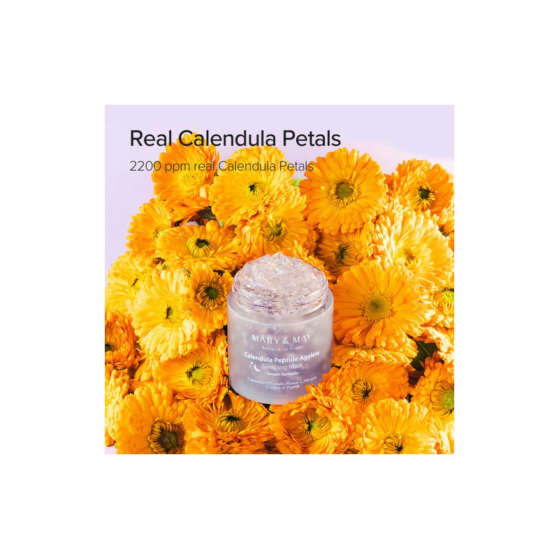 Mary&May [Mary&May]Calendula Peptide Ageless Sleeping Mask 110g