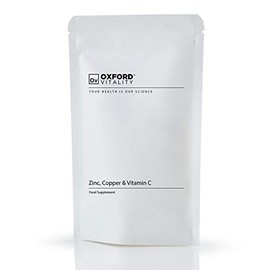 Zinc, Copper & Vitamin C Tablets | General Health & Hair, Skin and Nails | Oxford Vitality