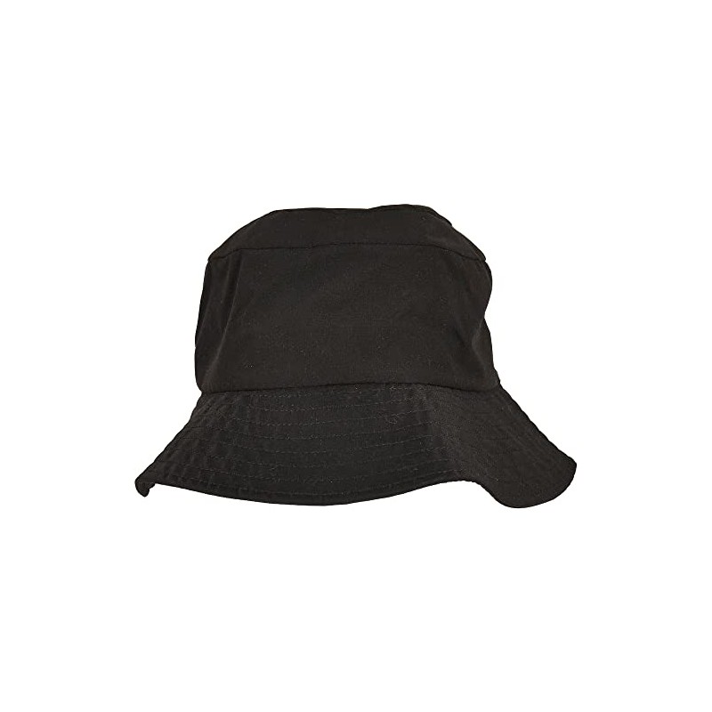 Flexfit Unisex Elastic Adjuster Bucket Hat, black