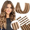 SEGO Pro 10pcs Injection Tape in Hair Extensions Human Hair