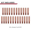 ARCCAPTAIN MIG Welding Contact Tips 11-30 (0.030") Welding Tips for