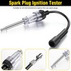 9 Pieces Automotive Compression Tester Kit and Spark Plug Tester,