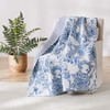Levtex - Bennett - Quilted Throw - 50x60in. - Floral