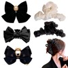 Noguez. Set con 6 pinzas de Moño para Cabello, Moños