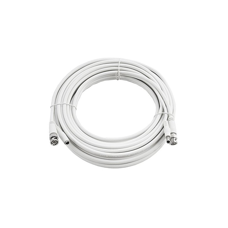 SSL Satellites 2m Black RG59 + Power Copper BNC Video