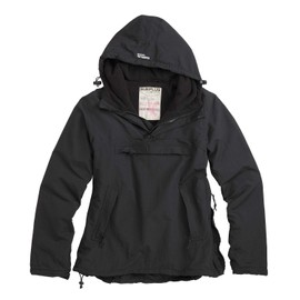 Surplus Womens Windbreaker Jacket, Color: black, Size: S