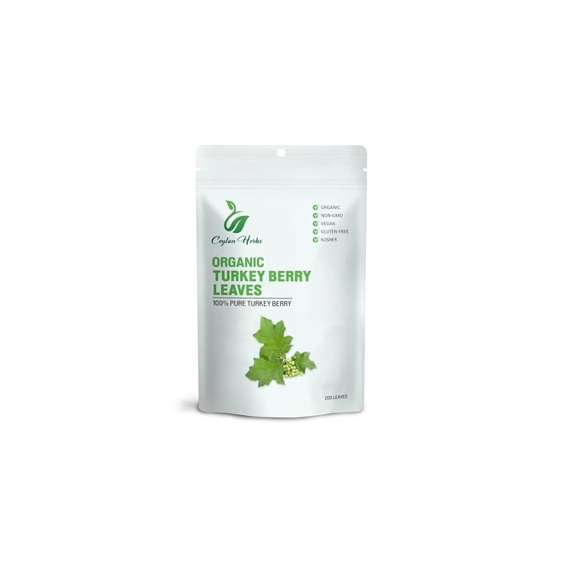  100g Turkey Berry Leaves r - Healthy, Well-Cleaned, Dried