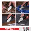 ARROW Utility Knife with Blade Storage Design, Quick Change Box