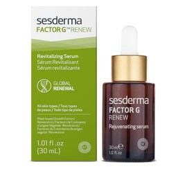 Sesderma Factor G Renew Sérum Liposomado con Factores de Crecimiento, Colágeno y Péptidos, Antiedad y Reafirmante Facial, 30 ml