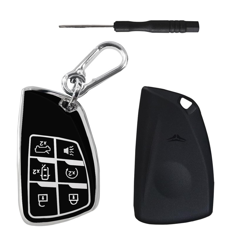 BestEvMod Key Fob Cover Compatible with Hummer EV Accessories Shells