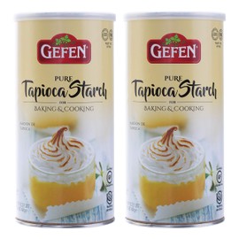 Gefen, Gluten Free Tapioca Flour, Tapioca Starch, 16 Ounce (2 Pack) With Resealable Lid