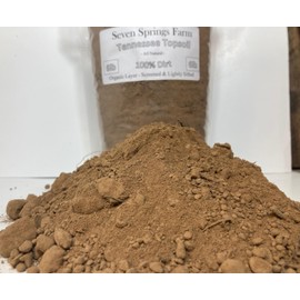 Tennessee Topsoil - All Natural 100% Dirt - Screened & Sifted Organic Layer for Indoor Outdoor Plants (6 Pounds)