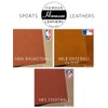 Horween Football Leather Panel, Red