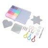 Kids Fuse Beads Kit 2.6mm 12 Colors Quadrate Heart Hexagonal