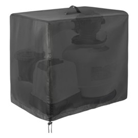 Sand Filter Pump Cover - Outdoor Sand Filter Pump Protection Cover,Waterproof Oxford Cloth Swimming Pool Accessories for Outdoor Garden Yard Lawn Backyard Courtyard Patio