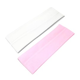 WESTEND CHOICE 7cm Wide Headbands 2 Pack Plain Stretchy Hairband Unisex Kylie Headband Bandeau Gym Exercise Headbands for Women & Men Soft Yoga Head Band (Mixed set 5)
