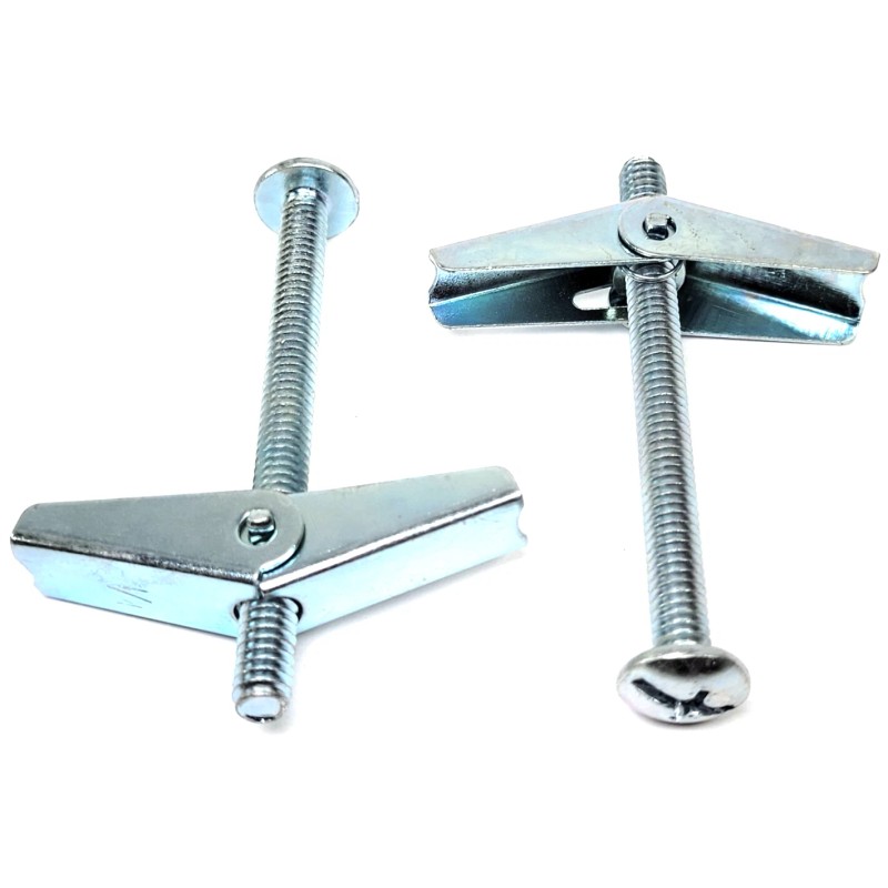 Nova Fasteners 25 PCS - Mushroom Head Toggle Bolt Wall