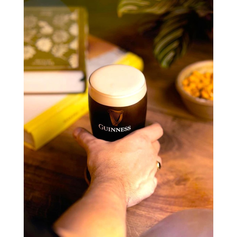 Set Of 4 20oz Guinness Tulip Pint Glasses Pub Draught